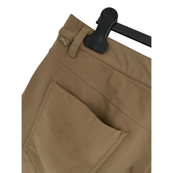Lululemon ABC Classic-Fit 5 Pocket Pant Warpstreme Beige Size 32/29 - Picture 4 of 5